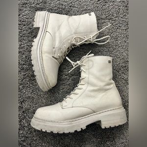 COPY - Leather lace up boots